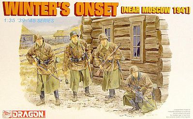 DML Winter On Set Near Moscow 1941 Plastic Model Military Figure 1/35 Scale #6162