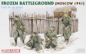DML Frozen Battleground Moscow 1941 Plastic Model Military Figure Kit 1/35 Scale #6190