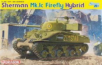 DML Sherman Mk 1c Firefly Hybrid Tank Plastic Model Tank Kit 1/35 Scale #6228