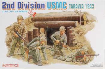 DML USMC 2nd Division Tarawa 1943 Plastic Model Military Figure 1/35 Scale #6272