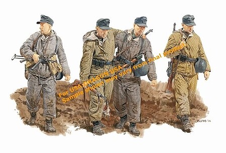 DML 1st Luftwaffe Field Div Novgorod 1944 Gen 2 Plastic Model Military Figure 1/35 Scale #6274