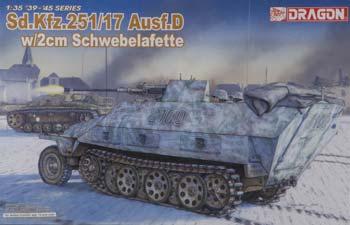 DML SdKfz 251/17 Ausf D Tank w/2cm Flak 38 Gun Plastic Model Tank Kit 1/35 Scale #6292