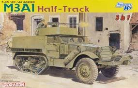 DML M3A1 Halftrack (3 in 1) Plastic Model Military Vehicle Kit 1/35 Scale #6332