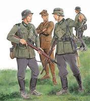 DML 28th Infantry Div Poland 1939 (4) (Re-Issue) Plastic Model Military Figure 1/35 #6344