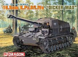 DML KPzSfl IVa Dicker Max Tank w/10.5cm Gun Plastic Model Tank Kit 1/35 #6357 DML KPzSfl IVa Dicker Max Tank w/10.5cm Gun Plastic Model Tank Kit 1/35 #6357