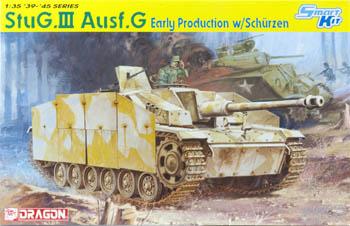 DML StuG III Ausf G Early Production Tank w/MG Shield Plastic Model Military Vehicle 1/35 #6365