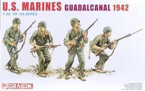 DML USMC Guadacanal 1942 (4) Plastic Model Military Figure 1/35 Scale #6379 DML USMC Guadacanal 1942 (4) Plastic Model Military Figure 1/35 Scale #6379