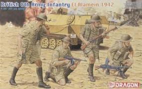 DML British 8th Army Infantry El Alamein 1942 Plastic Model Military Figure 1/35 Scale #6390