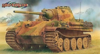DML Panther F Tank Plastic Model Military Vehicle Kit 1/35 Scale #6403
