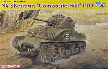 DML M4 Sherman Composite Hull PTO Plastic Model Tank Kit 1/35 Scale #6441