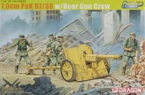 DML 7.5cm PaK 97/38 Gun w/3 Heer Crew Plastic Model Artillery Kit 1/35 Scale #6445 DML 7.5cm PaK 97/38 Gun w/3 Heer Crew Plastic Model Artillery Kit 1/35 Scale #6445