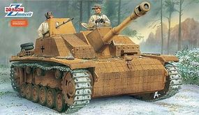 10.5cm StuH 42 Ausf G Tank w/Zimmerit Plastic Model Tank Kit 1/35 Scale #6454