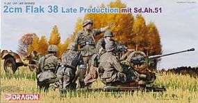 2cm Flak 38 Late Production mit Sd.Ah.51