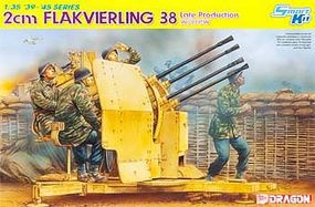 DML 2cm FlaK 38 Late with 4 Crew Plastic Model Military Diorama 1/35 Scale #6547 DML 2cm FlaK 38 Late with 4 Crew Plastic Model Military Diorama 1/35 Scale #6547