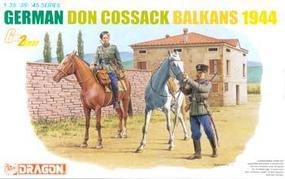 German Don Cossacks Balkans 1944 Plastic Model Military Figure 1/35 Scale #6588