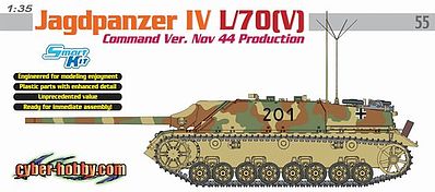 DML Jagdpanzer IV L/70(V) Command Ver. Tank Nov. 1944 Plastic Model Tank Kit 1/35 Scale #6623