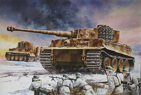 Sd.Kfz.181 Pz.Kpfw.VI Ausf.E Tiger I Plastic Model Military Vehicle Kit 1/35 Scale #6624