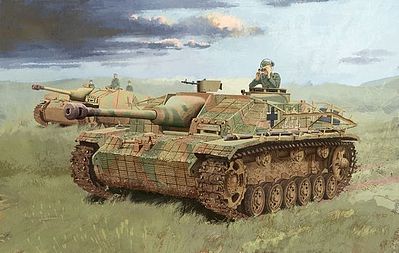 DML StuG.III Ausf.G w/Zimmerit July 1944 Plastic Model Tank Kit 1/35 Scale #6633