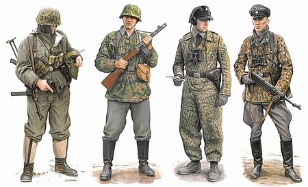 DML Das Reich Division Eastern Front 1942-43 Plastic Model Military Figure 1/35 Scale #6706