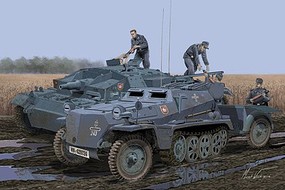 Sd.Kfz.252 leichte Gepanzerte Munitionkraftwa Plastic Model Military Vehicle Kit 1/35 #6718