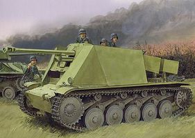 5cm Pak 38 L/60 auf Fgst.Pz.Kpfw.II Plastic Model Military Vehicle Kit 1/35 Scale #6721
