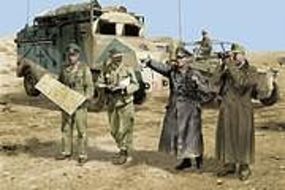 DML Rommel and his Staff North Africa 1942 Plastic Model Military Figure 1/35 Scale #6723 DML Rommel and his Staff North Africa 1942 Plastic Model Military Figure 1/35 Scale #6723