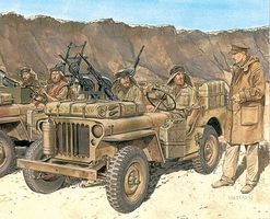DML SAS 1/4 Ton 4x4 Patrol Commander Car Plastic Model Military Jeep 1/35 Scale #6724 DML SAS 1/4 Ton 4x4 Patrol Commander Car Plastic Model Military Jeep 1/35 Scale #6724