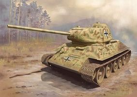 Panzerkampfwagen T-34/85 1944 Plastic Model Military Vehicle Kit 1/35 Scale #6759