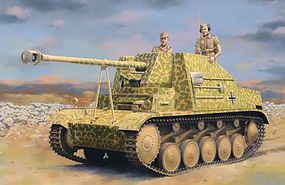 Sd.Kfz.131 Panzerjager II fur Pak 40/2 Plastic Model Military Vehicle Kit 1/35 Scale #6769