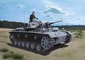 Pz.Kpfw.III Ausf.G Plastic Model Tank Kit 1/35 Scale #6773