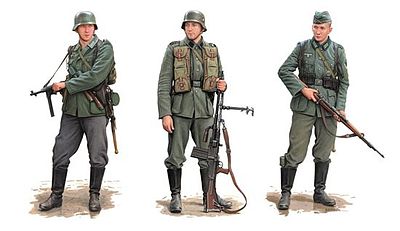 DML Battle Of Smolensk/Roslavl 1941 (3) Plastic Model Military Figure Kit 1/35 Scale #6791