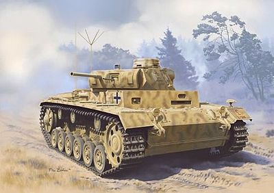 DML PzBoebWg III Tank Plastic Model Military Vehicle Kit 1/35 Scale #6792
