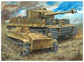 Pz.Kpfw.VI Ausf.E Tiger I Hvy Demo Plastic Model Military Vehicle Kit 1/35 Scale #6866