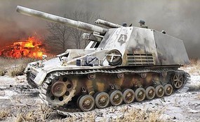 Sd.Kfz.165 Hummel Initial Production Plastic Model Military Vehicle Kit 1/35 Scale #6876