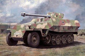 DML SdKfz 251/22 Ausf D w/7.5cm PaK40 Plastic Model Military Vehicle Kit 1/35 Scale #6963