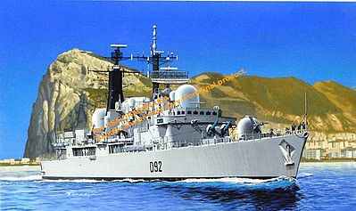 DML HMS Liverpool Type 42 Destroyer Batch 2 Plastic Model Destroyer Kit 1/700 Scale #7069