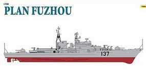 DML PLA Navy Fuzhou Sovremenny Class Destroyer Plastic Model Destroyer Kit 1/700 Scale #7080 DML PLA Navy Fuzhou Sovremenny Class Destroyer Plastic Model Destroyer Kit 1/700 Scale #7080