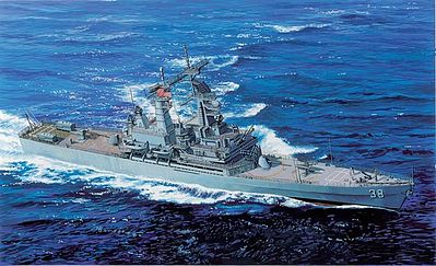 DML USS Virginia CGN38 Nuclear Guided Missile Cruiser Plastic Model Military Ship 1/700 #7090