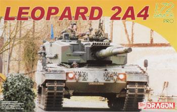 DML Leopard 2A4 Armor Pro Series Plastic Model Military Tank Kit 1/72 Scale #7249