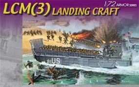 DML LCM(3) w/29th Infantry Division Plastic Model Military Ship Kit 1/72 Scale #7257
