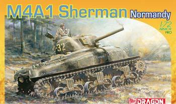 DML M4A1 Sherman Tank 44 Plastic Model Military Vehicle Kit 1/72 Scale #7273