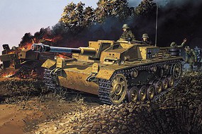 Stug.III Ausf.F Plastic Model Military Vehicle Kit 1/72 Scale #7286
