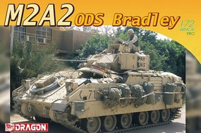 DML US M2A2 ODS Bradley Tank Plastic Model Military Vehicle Kit 1/72 Scale #7331