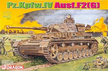 DML PzKpfw IV Ausf F2(G) Tank Plastic Model Tank Kit 1/72 Scale #7359