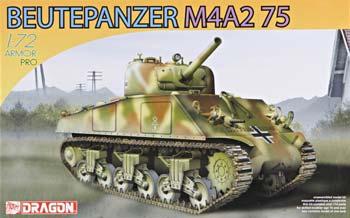 DML Beutepanzer M4A2 Tank Plastic Model Tank Kit 1/72 Scale #7373