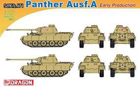 Sd.Kfz.171 Panther A Early Production Plastic Model Military Vehicle Kit 1/72 Scale #7499