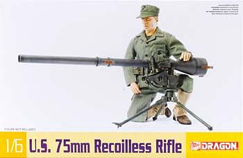 DML M20 75mm Recoilless Rifle Plastic Model Weapons Kit 1/6 Scale #75019