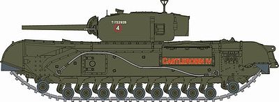 DML Churchill Mk.IV NA 75 Plastic Model Tank Kit 1/72 Scale #7507