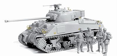 DML Firefly Vc Tank w/British Paratroopers Plastic Model Tank Kit 1/35 Scale #9110