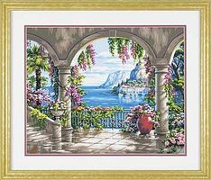Floral Patio Paint By Number Kit #73-91452